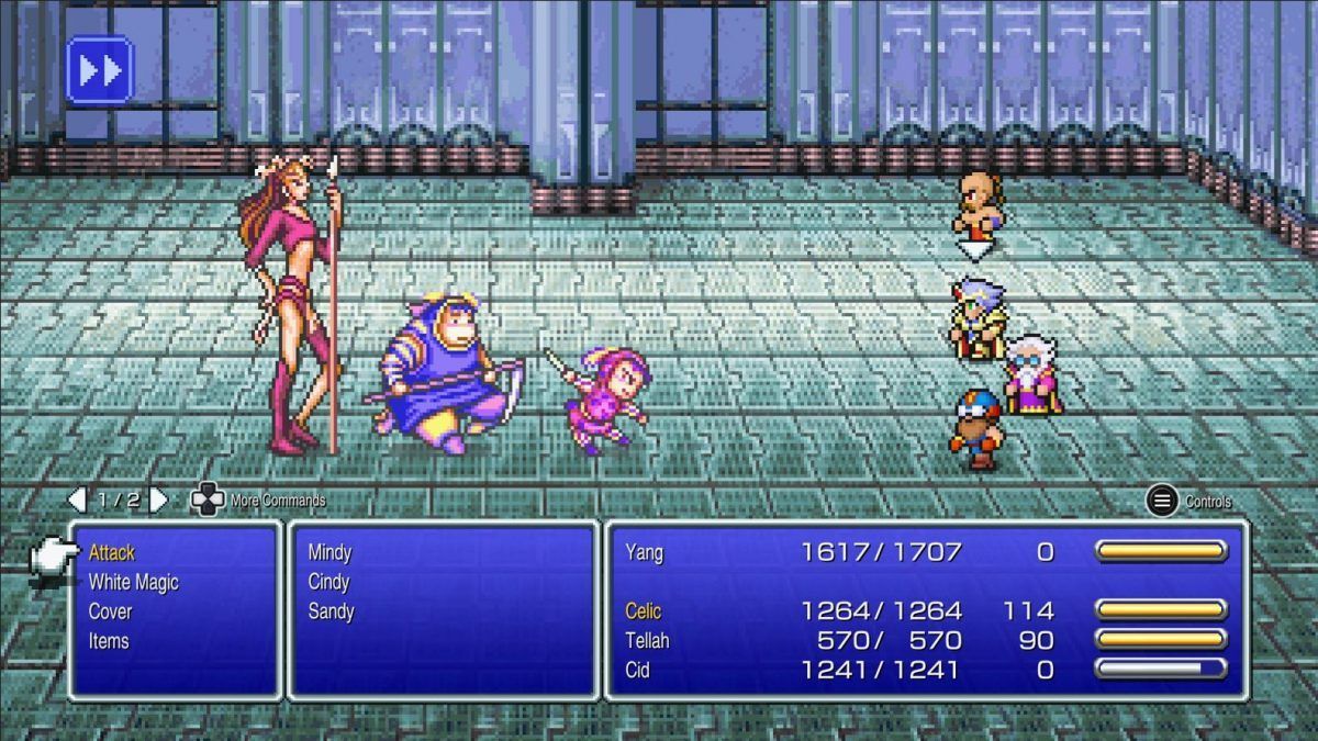 Final Fantasy Iv Pxiel Remaster Magus Sisters