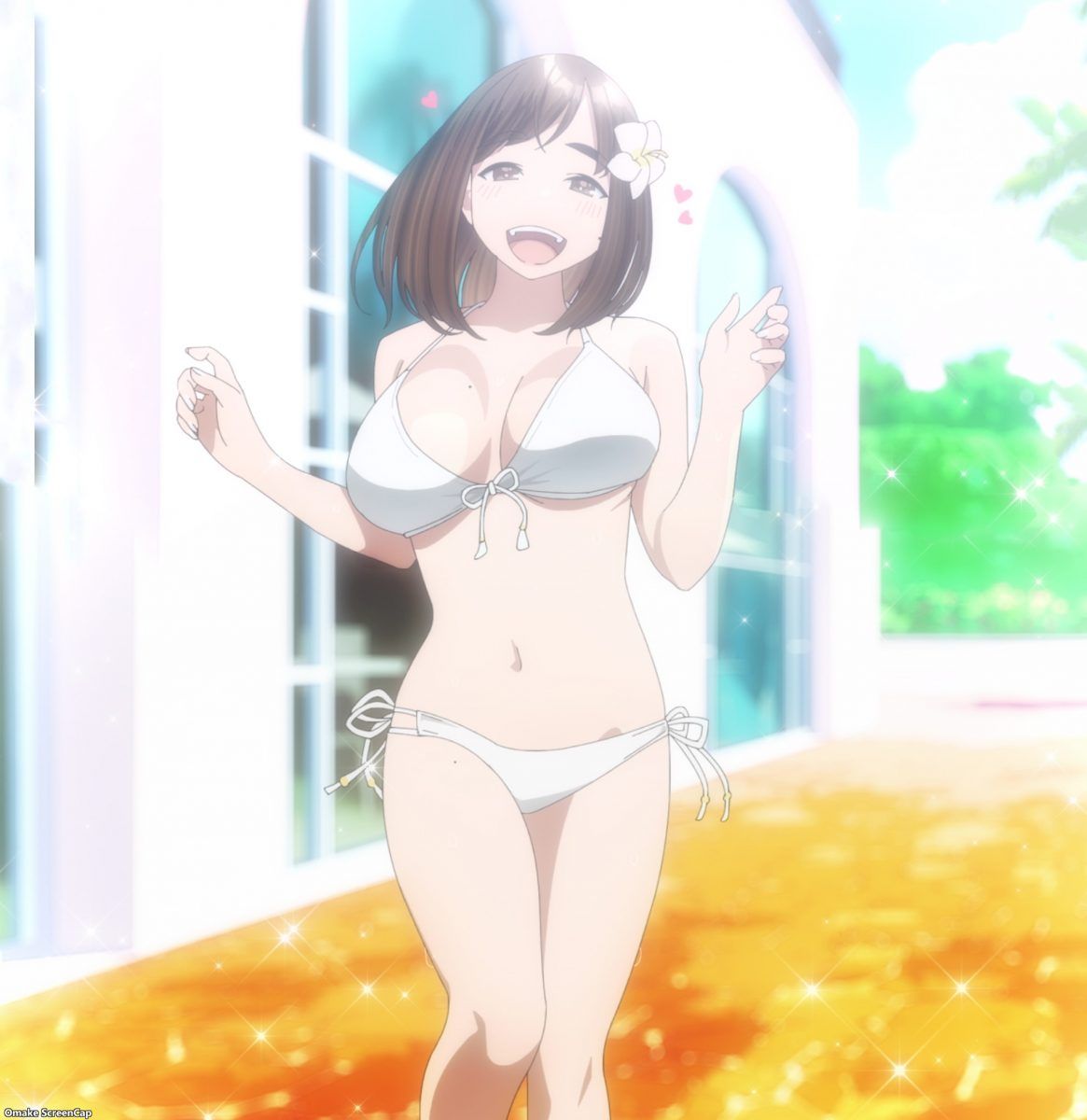 Ganbare Doukichan Episode 10 Kouhaichan White Bikini
