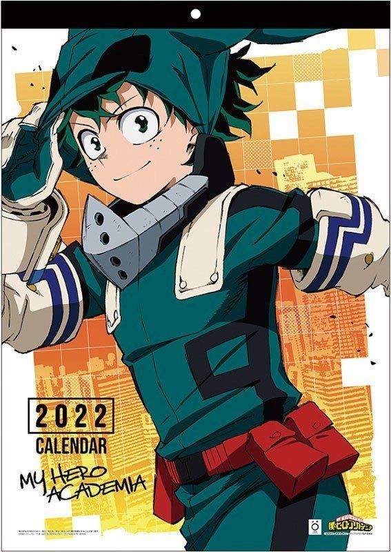 My Hero Academia 2022 Anime Calendar