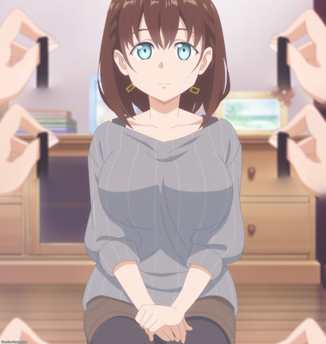 Tawawa On Monday Two Episode 7 Aichan Sits On Floor