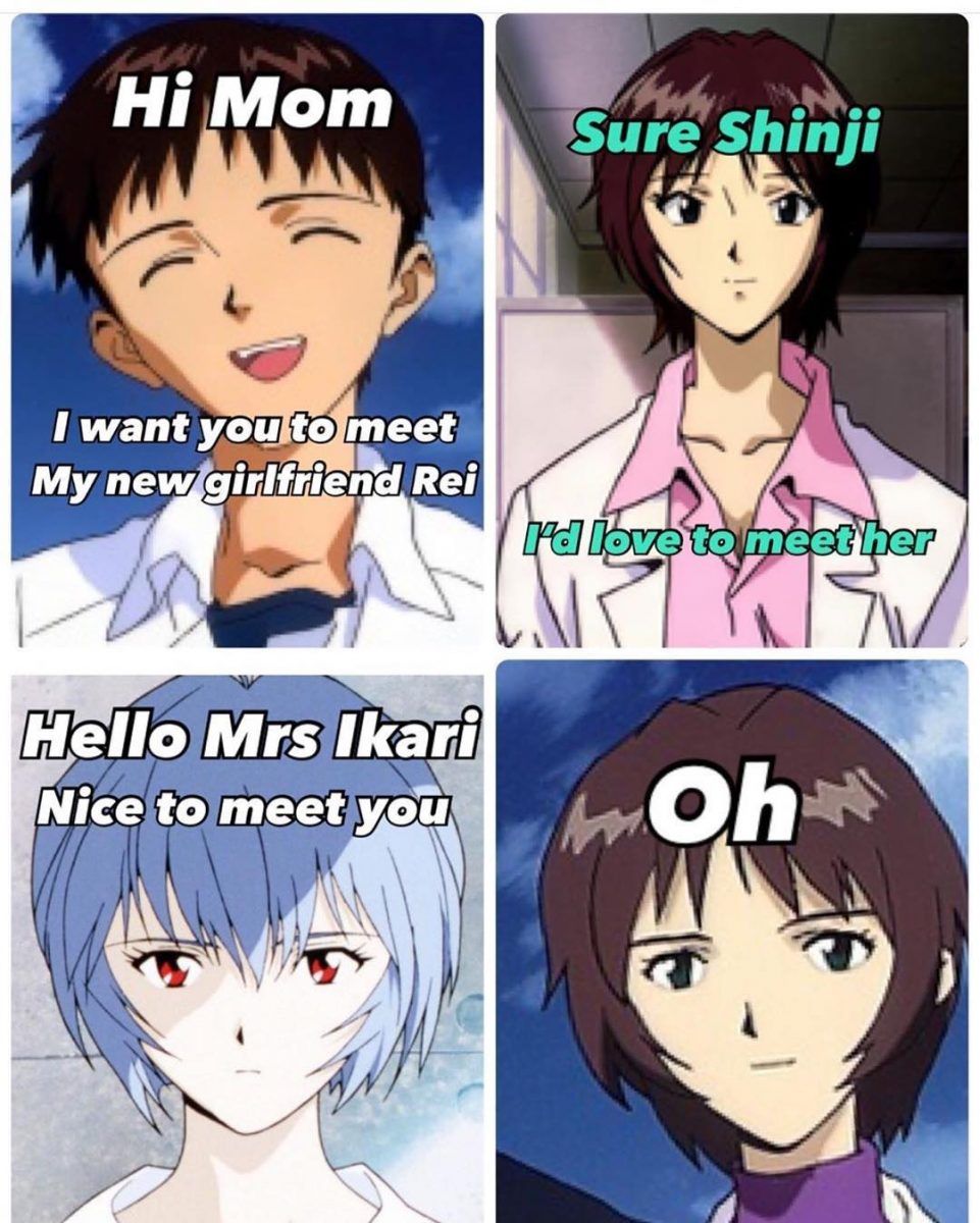 Ayanami Rei Evangelion Meme