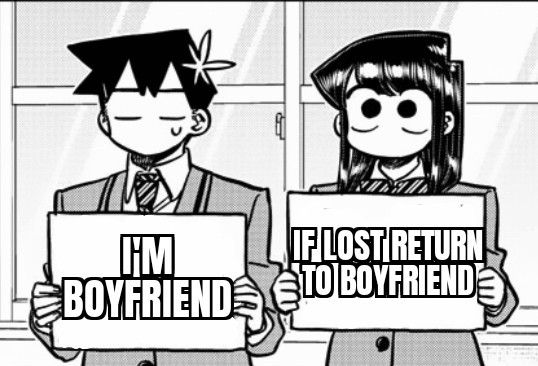 Komi Can't Communicate Return To Boyfriend Manga