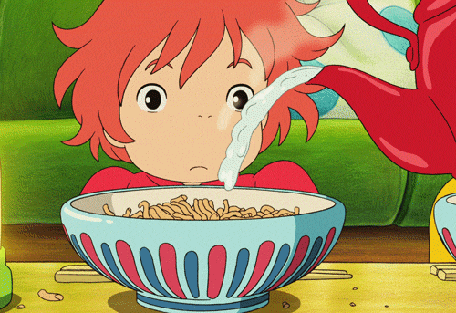 Ponyo Anime Noodles love Japan