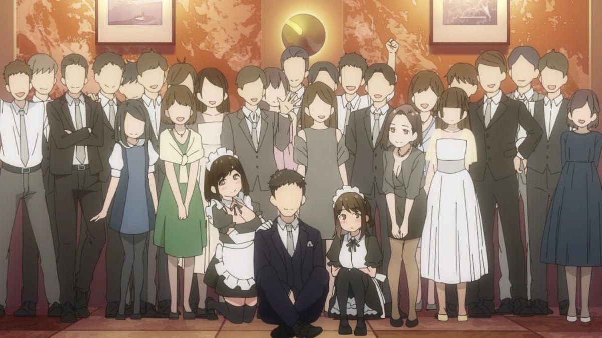 Ganbare Doukichan Episode 12 [END] After Party Group Picture
