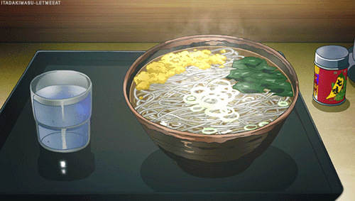 Japanese Eat Soba Noodles At Year End