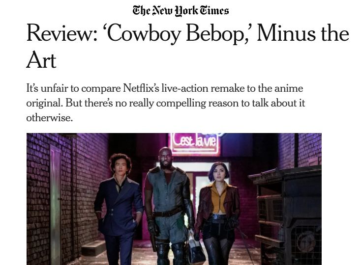 New York Times Review 