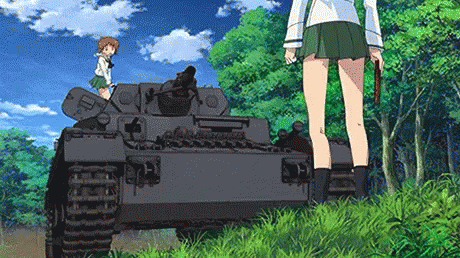 Girls Und Panzer Tank