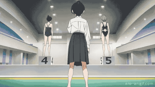 Akebi San's Sailor Suit Swimming Fan Service