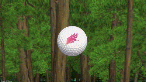 Birdie Wing Golf Girls' Story Episode 2 Eve Hits Branch In Rough