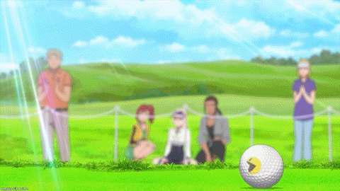 Birdie Wing Golf Girls' Story Episode 3 Pac Man Golf Ball Rolls
