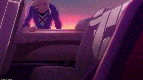 Birdie Wing Golf Girls' Story Episode 4 Eve Jumps Into Backseat