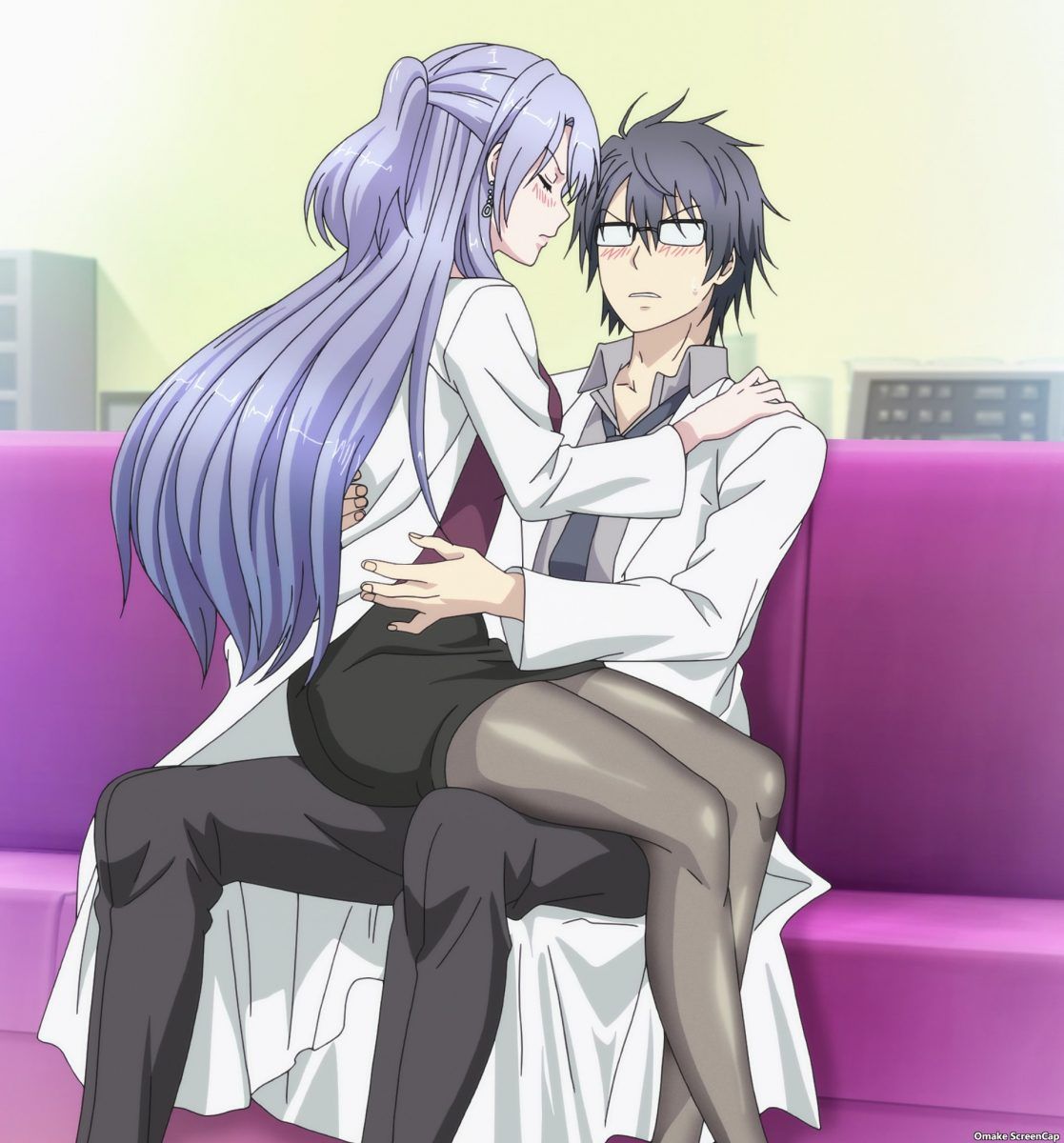 Science Fell In Love, So I Tried To Prove It S2 Episode 2 Ayame Sits On Shinya's Lap