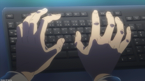 Science Fell In Love, So I Tried To Prove It S2 Episode 2 Shinya Taps Keyboard