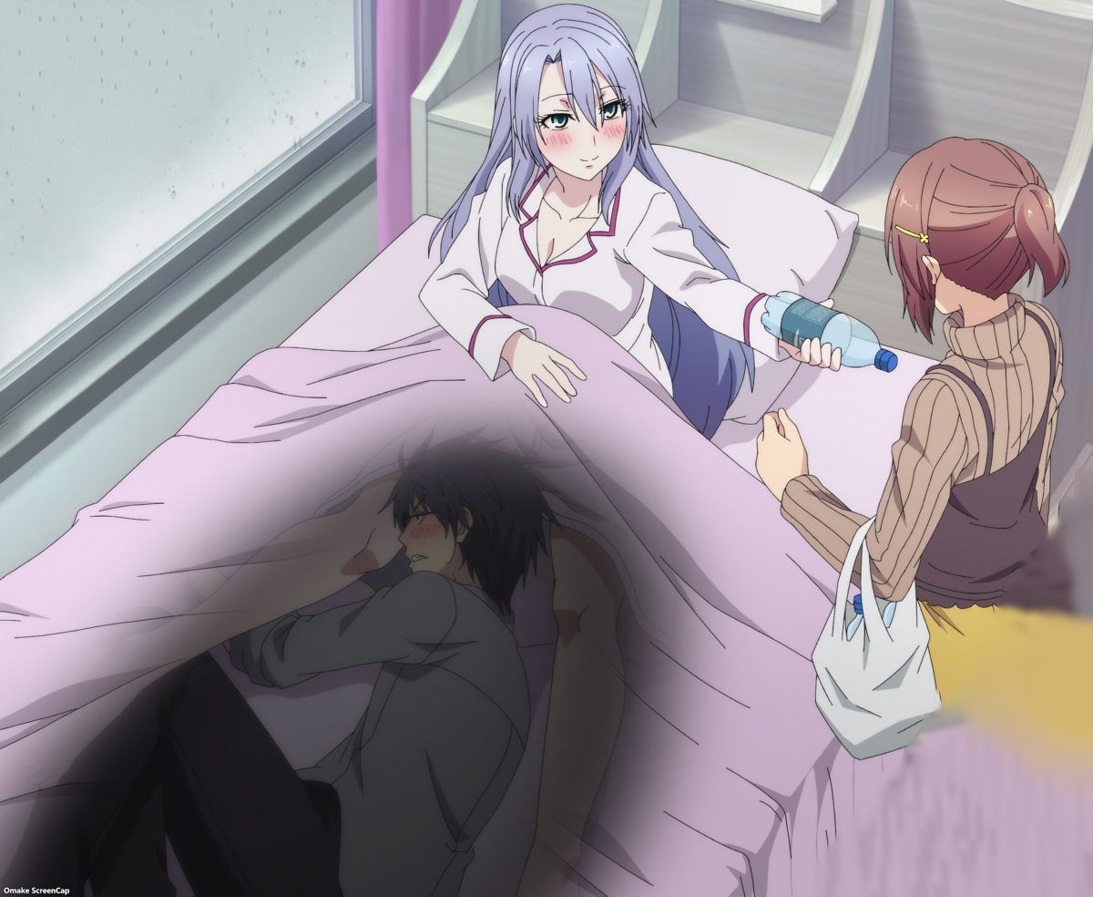 Science Fell In Love, So I Tried To Prove It S2 Episode 3 Shinya Hides Between Ayame's Legs