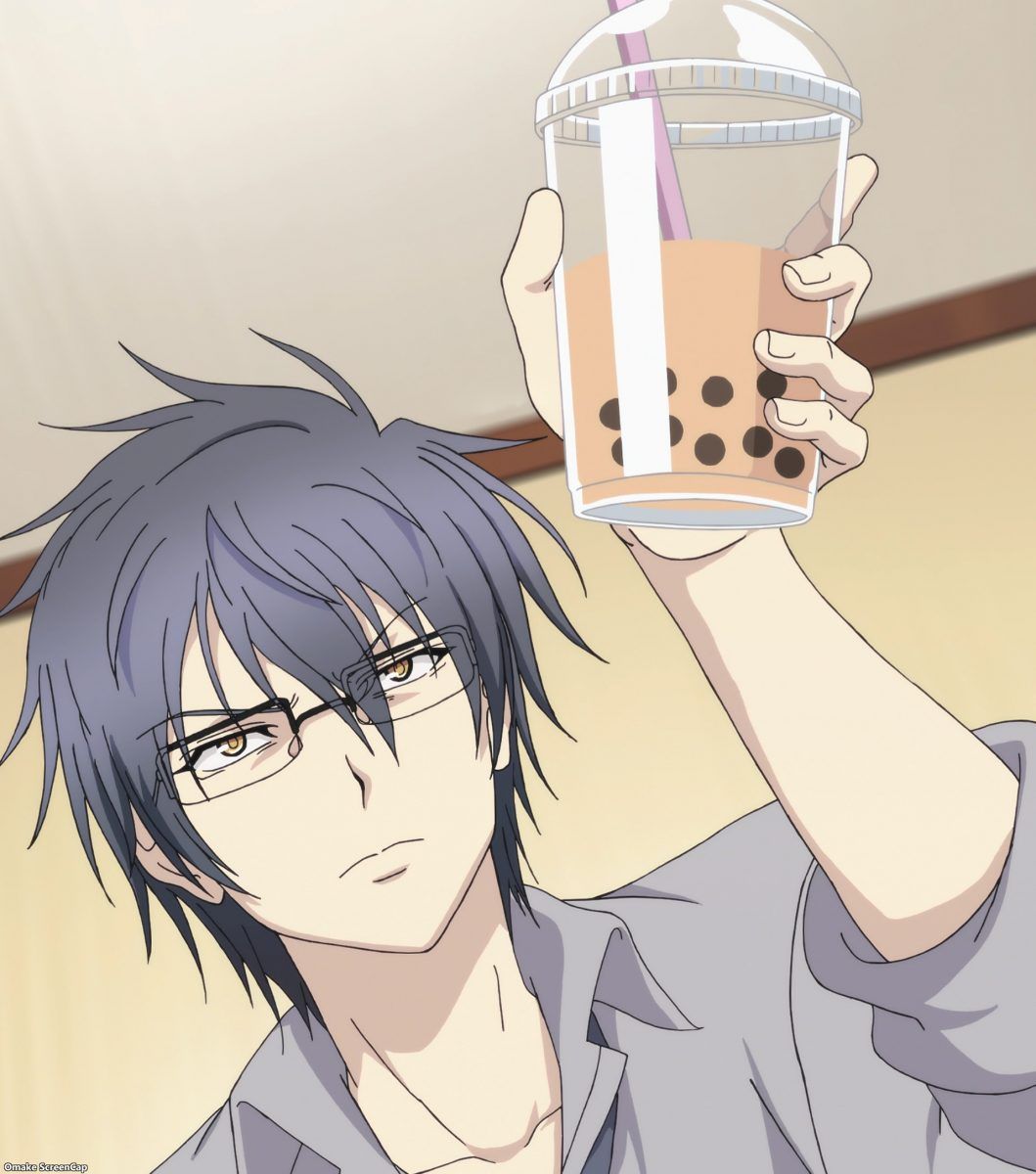 Science Fell In Love, So I Tried To Prove It S2 Episode 4 Shinya Holds Up Boba Cup