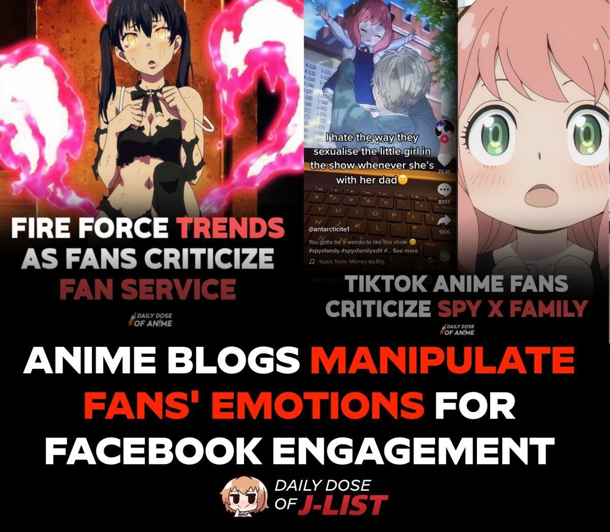 Anime Blogs Manipulate Fans' Emotions For Facebook Engagement Meme 