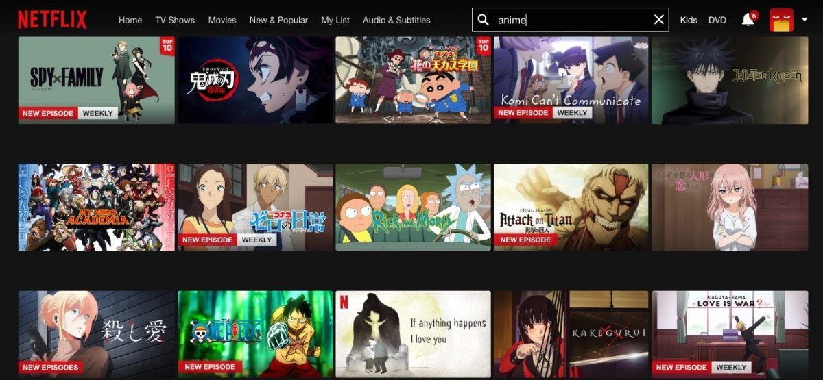 Netflix Anime Lineup In Japan