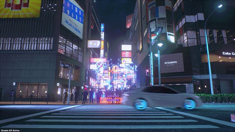 Ghost In The Shell SAC 2045 S2 Episode 1 Mizukane Uses Crosswalk