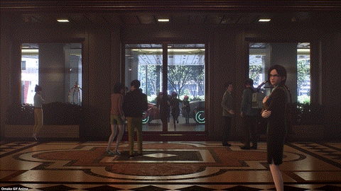 Ghost In The Shell SAC 2045 S2 Episode 1 Motoko Runs Into Lobby