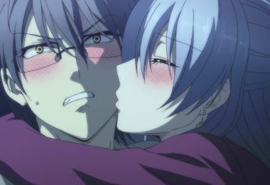 Science Fell In Love, So I Tried To Prove It S2 Episode 6 Ayame Kisses Shinya's Cheek