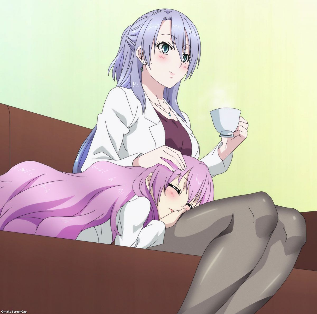 Science Fell In Love, So I Tried To Prove It S2 Episode 7 Ena Sleeps On Ayame's Lap