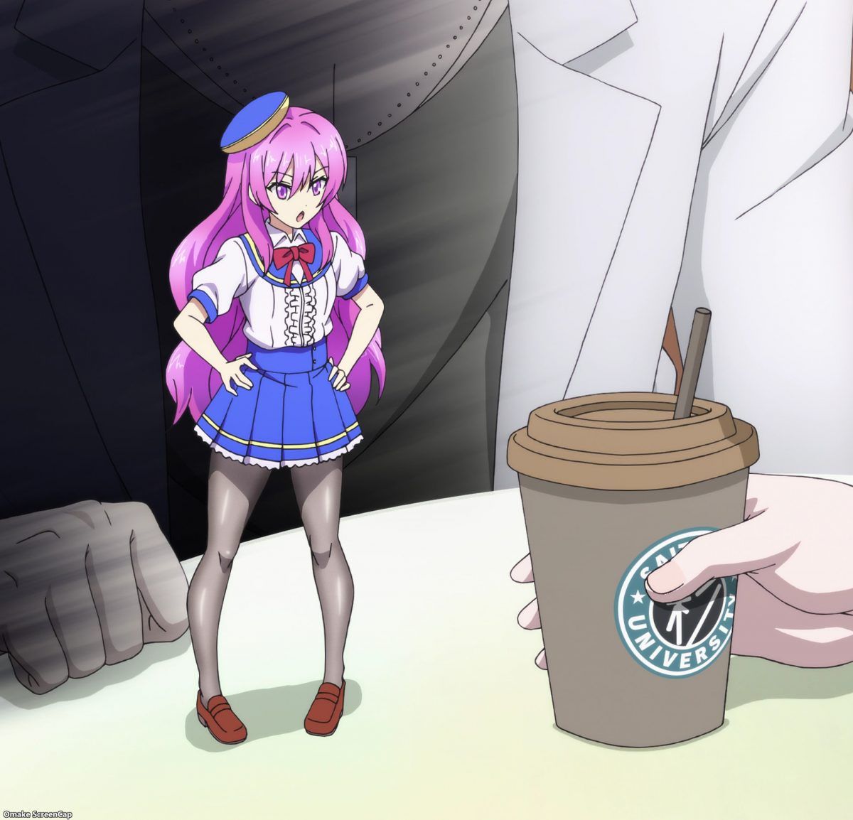 Science Fell In Love, So I Tried To Prove It S2 Episode 8 Aika Chan With Coffee Cup
