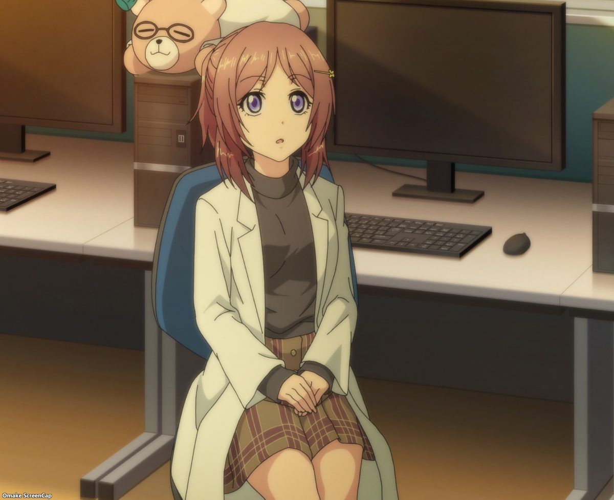 Science Fell In Love, So I Tried To Prove It S2 Episode 8 Kotonoha Sits At Desk