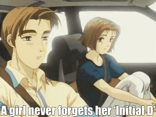 A Girl Never Forgets Her Initial D
