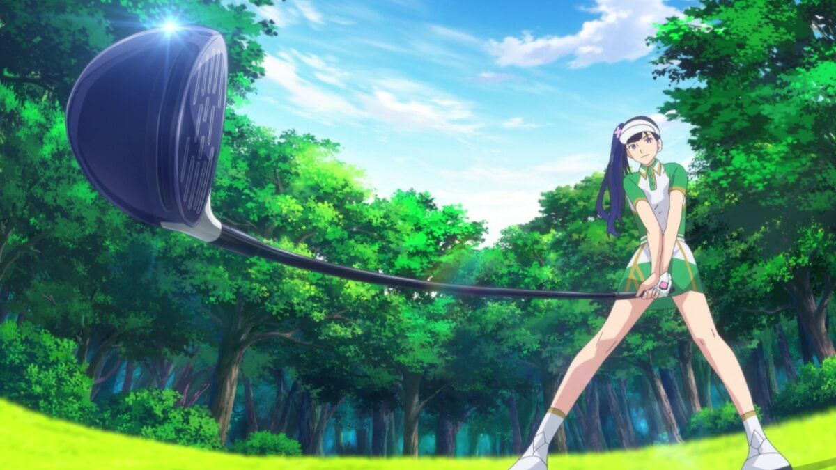 Birdie Wing Golf Girls' Story Episode 11 Aoi Uses Long Driver