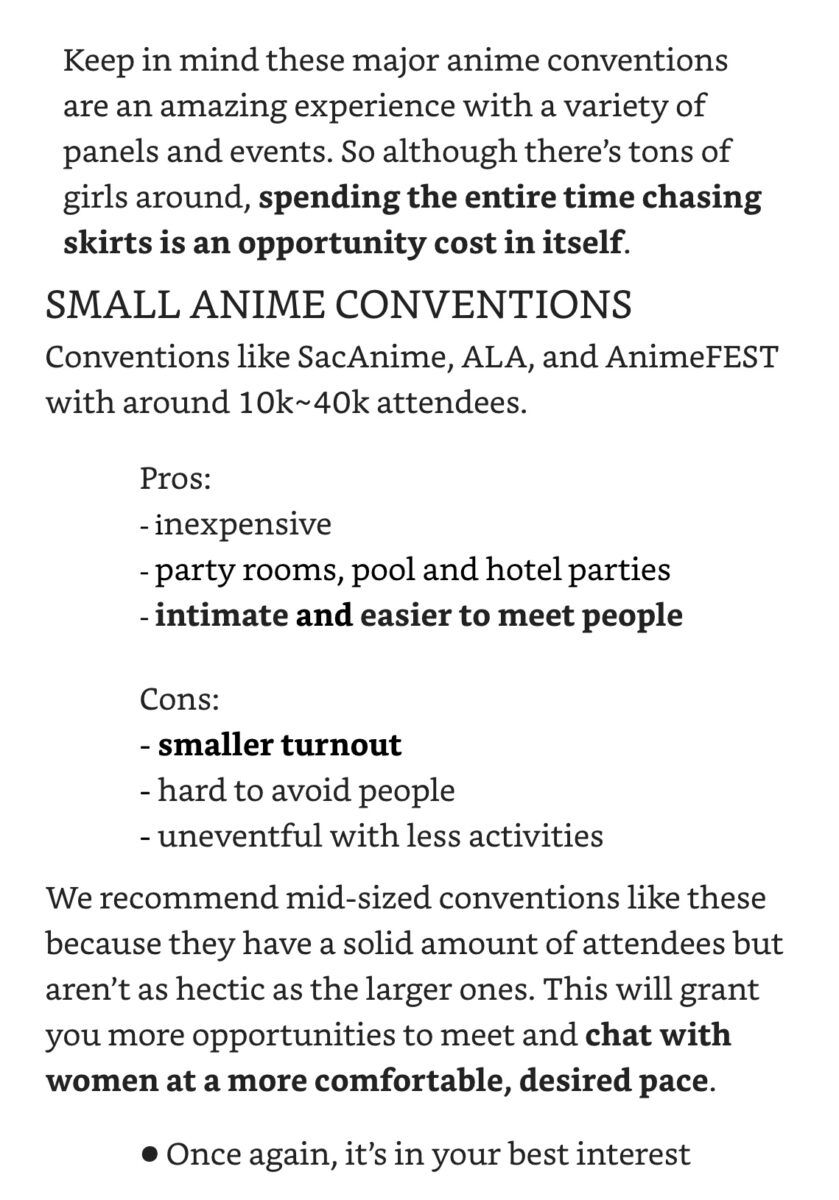 Small Anime Conventions