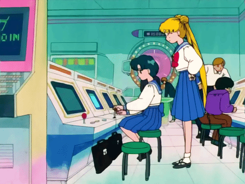 Sailor Moon video game arcade
