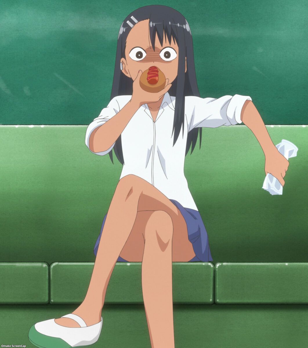 Dont Toy With Me Miss Nagatoro S2 Episode 12 [END] Nagatoro Angrily Eats Hot Dog