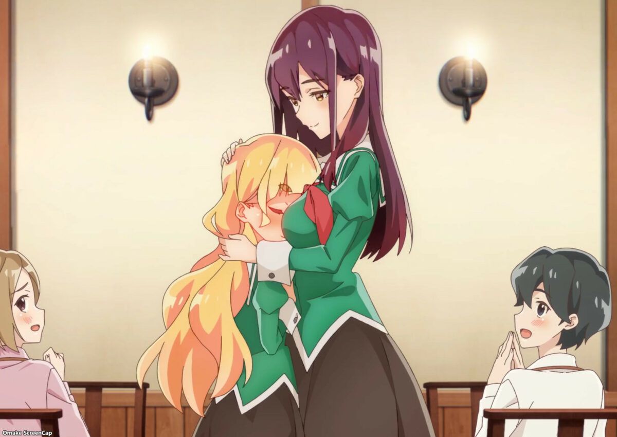Yuri Is My Job! PV Teaser Mitsuki Hugs Hime