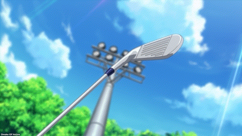 Birdie Wing Golf Girls' Story Episode 15 Aoi Watches Amuro's Swing