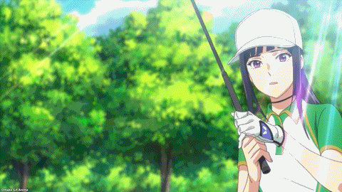 Birdie Wing Golf Girls' Story Episode 15 Eve Catches Collapsing Aoi
