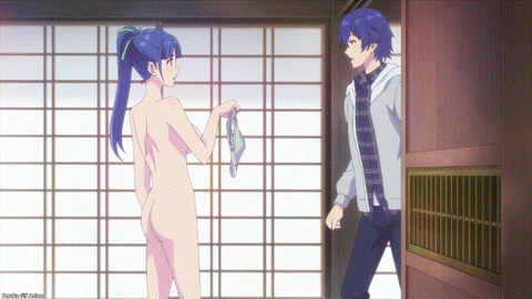 Goddess Cafe Terrace Episode 1 Hayato Takes Ami's Panties