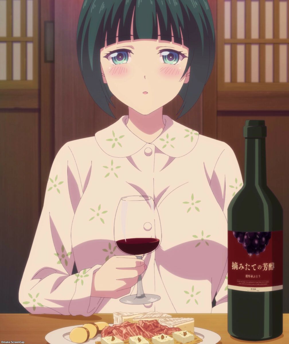 Goddess Cafe Terrace Episode 1 Shiragiku Enjoys Wine