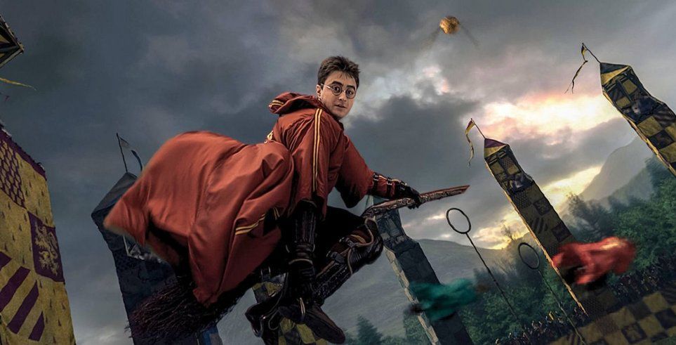 MASHLE MAGIC AND MUSCLES Harry Potter Plays Quidditch