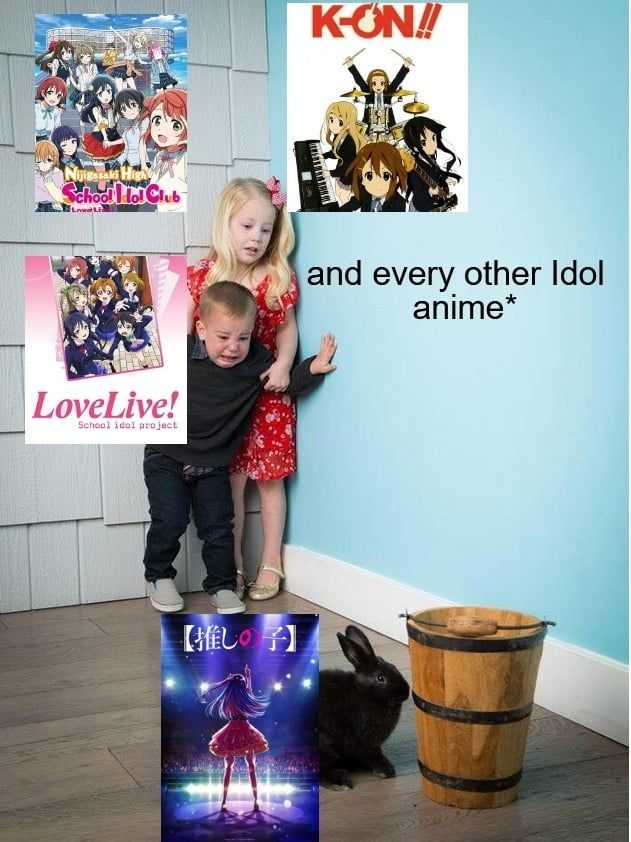 Oshi No Ko Dark Idol Anime Meme