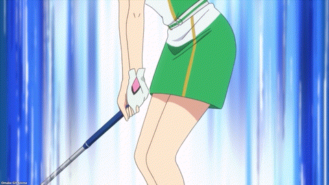 Birdie Wing Golf Girls' Story Episode 17 Aoi Practices Swing