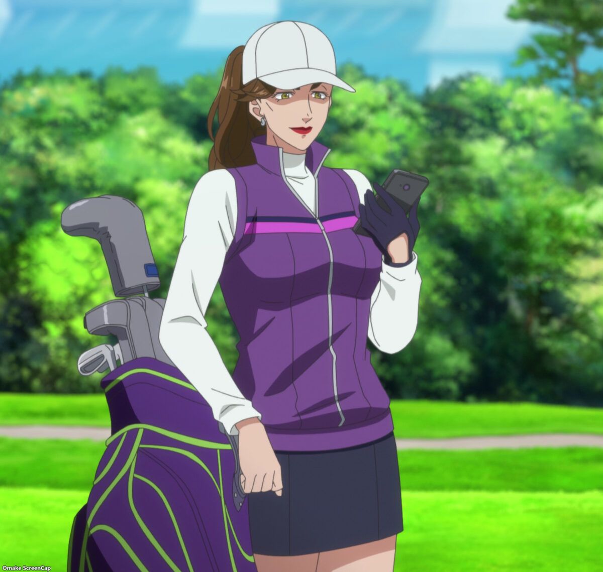 Birdie Wing Golf Girls' Story Episode 18 Remelda Checks Phone