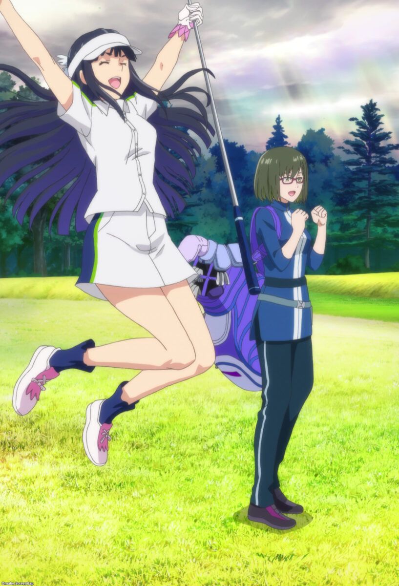 Birdie Wing Golf Girls' Story Episode 19 Aoi Jumps For Joy