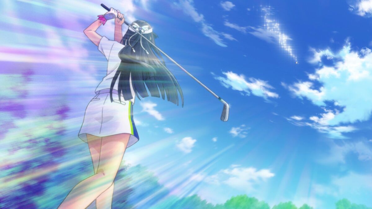Birdie Wing Golf Girls' Story Episode 19 Aoi Watches Sunny Shining Shot