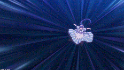Goddess Cafe Terrace Episode 4 Ami Flying Kick