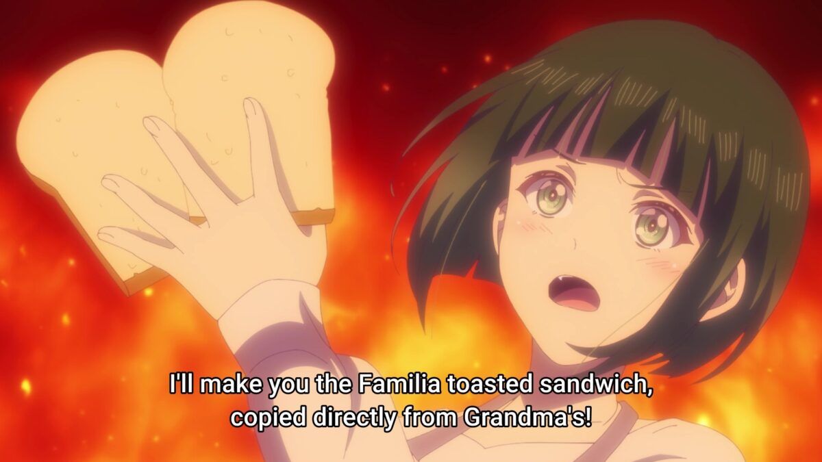 Goddess Cafe Terrace Episode 6 Shiragiku Grandma's Toasted Sandwich GLG