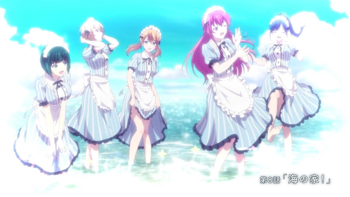 Goddess Cafe Terrace Episode 7 Preview Goddesses Splash In Ocean