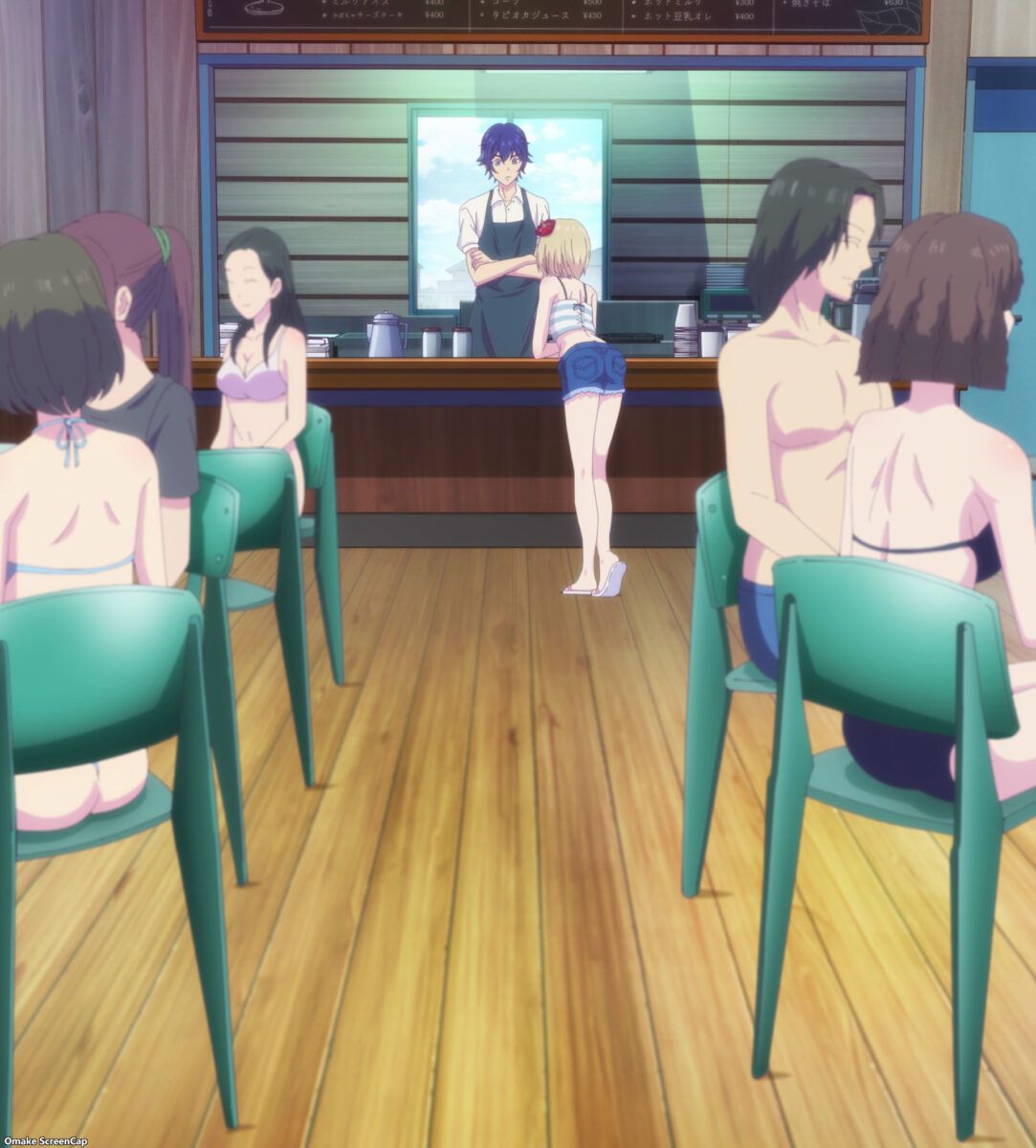Goddess Cafe Terrace Episode 8 Akane Talks To Hayato At Coffee Bar