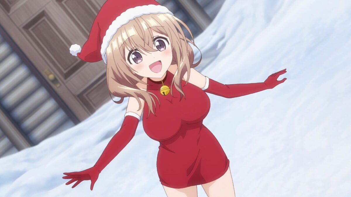 My Tiny Senpai Episode 6 Santa Shiori Runs On Snow