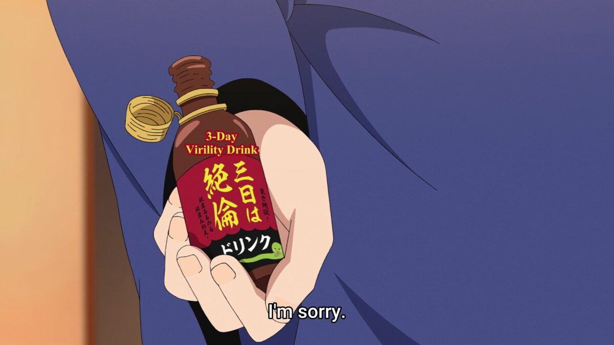 TenPuru Episode 8 Virility Drink