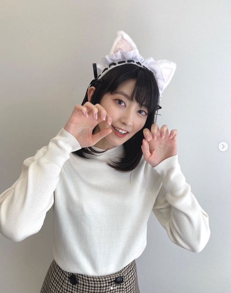Saya Hiyama With Cat Ears